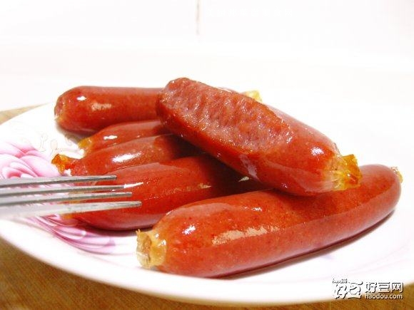 烤箱烤台湾香肠