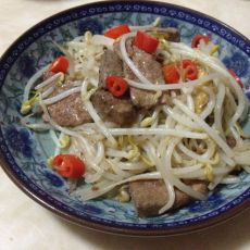 猪肝豆芽的做法 猪肝豆芽的做法