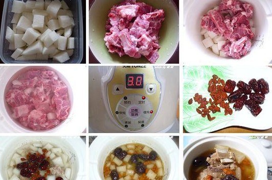 清炖红枣排骨汤