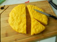 奶香玉米面发糕的制作教程