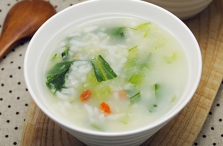 自制油菜粥