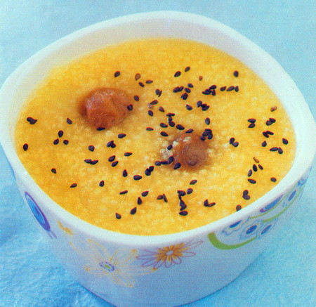 芝麻小米粥