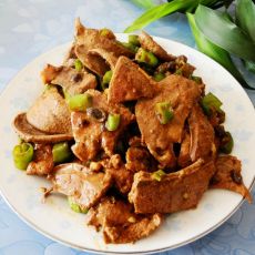 小米辣炒猪肝的做法