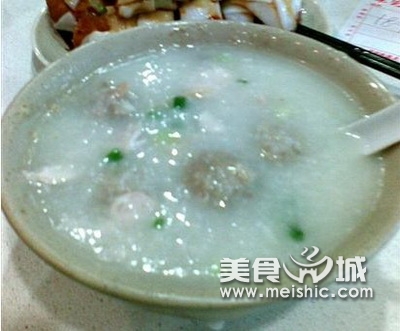 肉丸粥