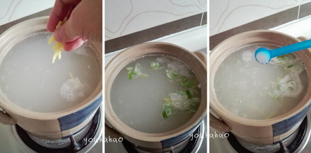 牡蛎粥做法步骤5