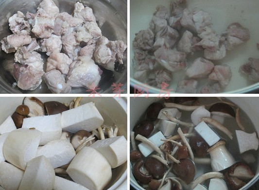 菌菇排骨汤