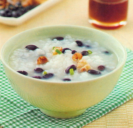 黑豆核桃粥