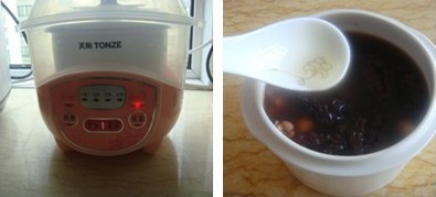 红枣莲子血糯米粥