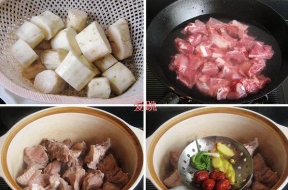 山药红枣煲排骨