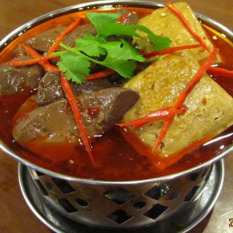 台湾麻辣鸭血煲怎么做