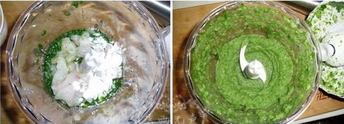 菠菜鱼蓉羹步骤5-6