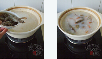 芋头海鲜粥步骤7-8