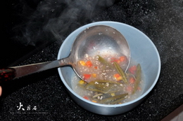 牛肉莼菜羹步骤10