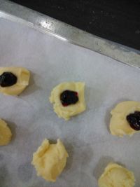 蓝莓酱可球的制作教程