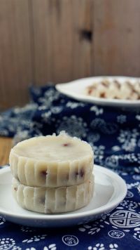 椰奶蔓越莓糕的制作方法