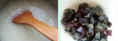 皮蛋瘦肉粥步骤1-2