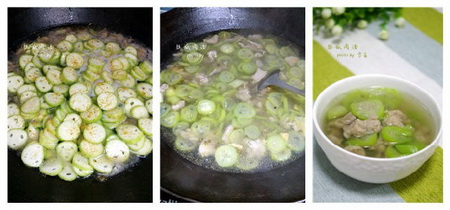丝瓜肉汤做法步骤7-9