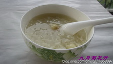 荷叶莲子粥步骤9