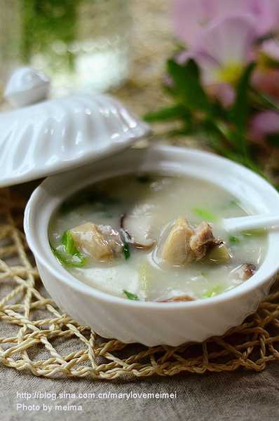 (图)鸡肉香菇粥