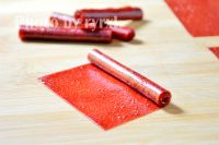 草莓果丹皮的10步制作方法