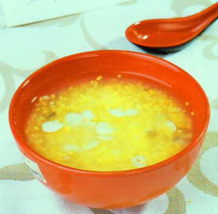 马蹄杏仁粥