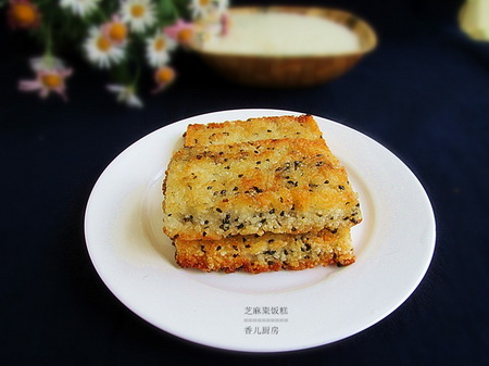 芝麻粢饭糕怎么做