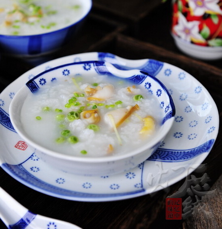 鲍鱼豌豆粥