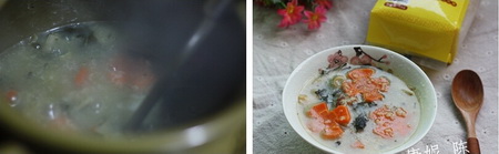 菜干咸猪骨粥做法步骤5