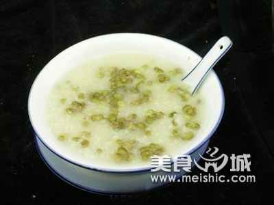 绿豆葛根粥