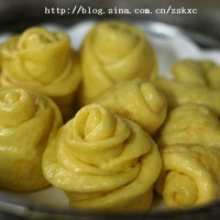 怎么做胡萝卜奶香玫瑰花卷有图