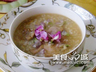 扁豆花粥