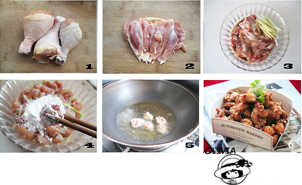 台湾小吃盐酥鸡的美味做法大全