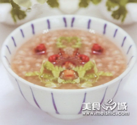 麦仁糯米桂圆粥
