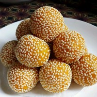 怎么做芝麻南瓜丸子好吃