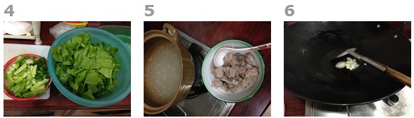 排骨春菜煲