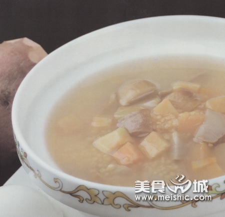 板栗玉米粥