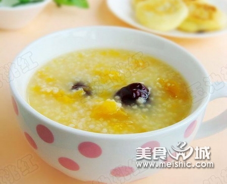 小米红枣南瓜粥