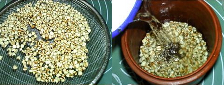 牛奶薏米粥的做法步骤1