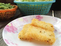 剩饭版粢饭糕的做法
