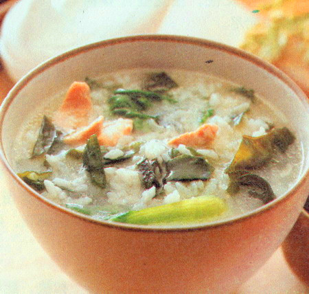 海带鱼片粥