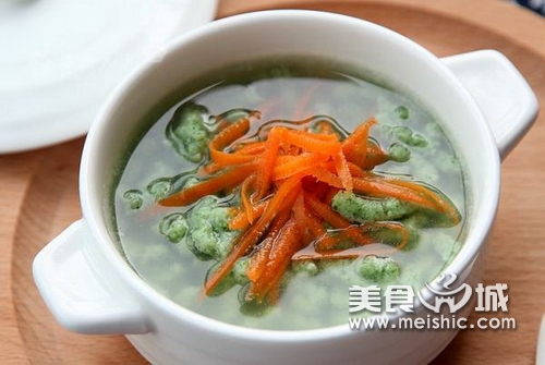 菠菜鱼蓉羹