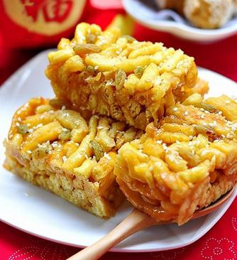 萨其玛做法（酥松形）