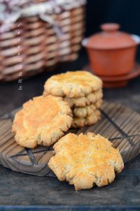 芝麻粗粮桃酥的制作教程