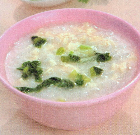 豆腐芹菜粥