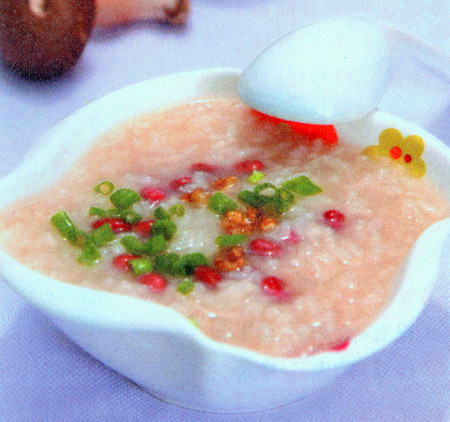 红小豆核桃粥