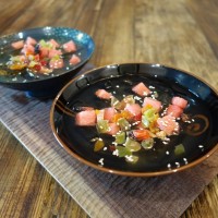 治愈系甜品食谱：果脯哈密瓜冰粉的做法