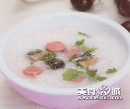 火腿泥鳅粥