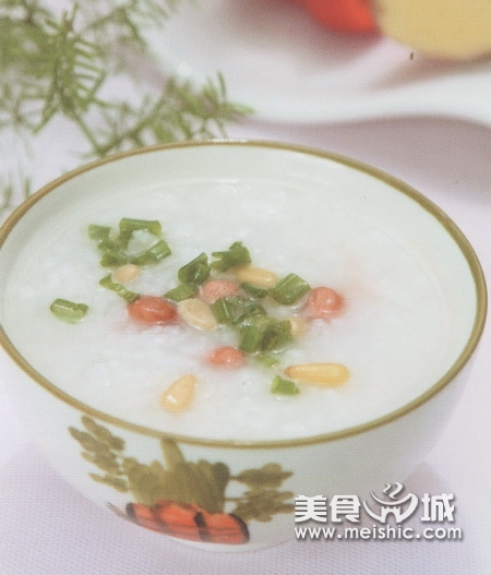 花生松子粥