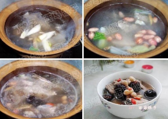 花生枸杞排骨煲