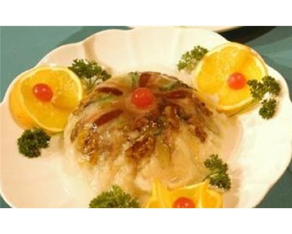 猪肉夹沙八宝饭的做法